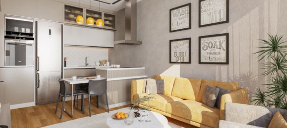 Apartamento 1+1 em Mersin, Turkey N.º 32011 6