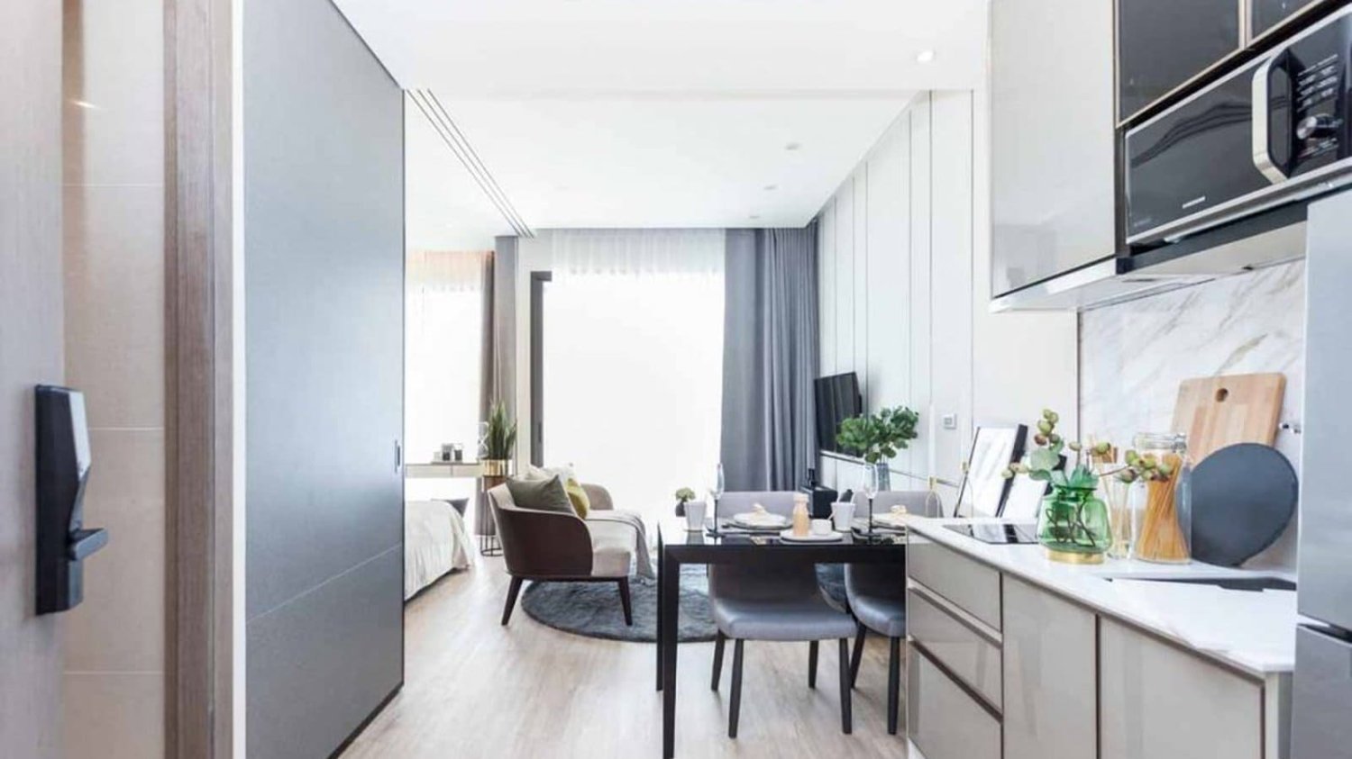 Condominio de 1 dormitorio en Savvi Phahol 2 Bangkok, Thailand No. 28470