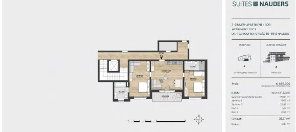 Apartamento de 3 habitaciónes en Nauders, Austria No. 175680 17
