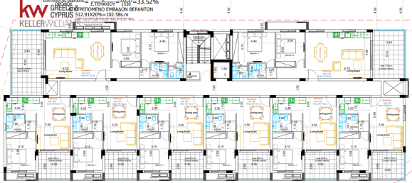 1 Schlafzimmer Wohnung in Oroklini, Zypern, Nr. 181207 11
