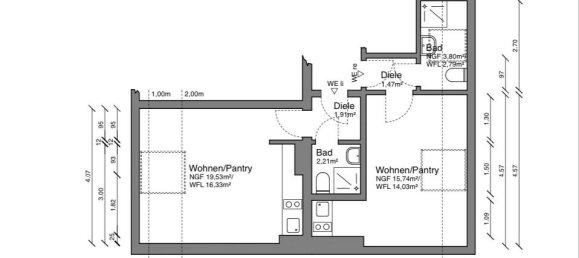 2 rooms Apartment in Dusseldorf, Germany No. 343250 9