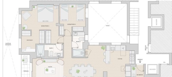 2 bedrooms Apartment in Madrid, Spain No. 124848 13