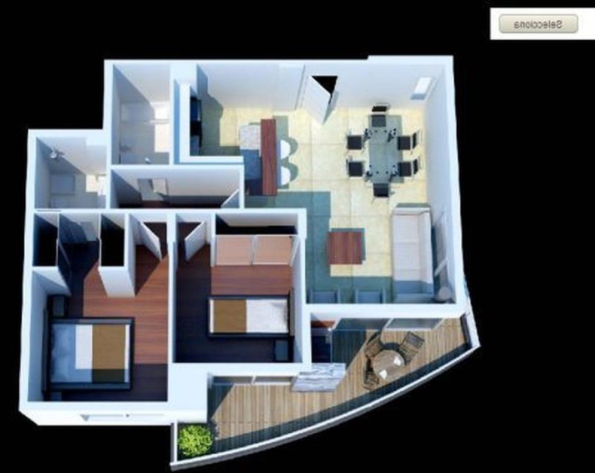 Studio in Mar del Plata, Argentina No. 96425