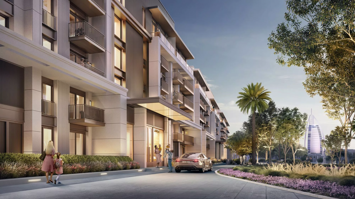 Apartamento de 3 dormitorios en Dubai, UAE No. 20827