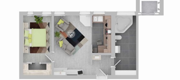 Apartamento de 2 divisões em Stuttgart, Germany N.º 336281 7