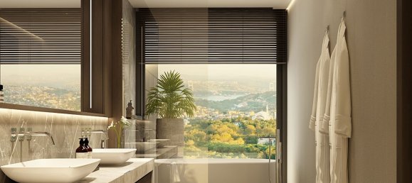 Квартира с 2 комнатами в Сарыер, Турция № 27210 5