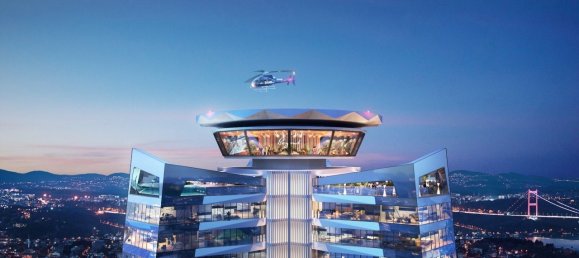 Квартира с 2 комнатами в Сарыер, Турция № 27210 16