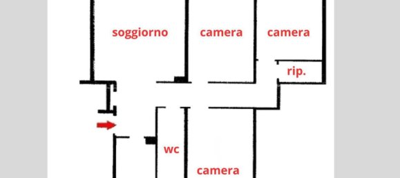Apartamento de 4 divisões em Milan, Italy N.º 245624 15