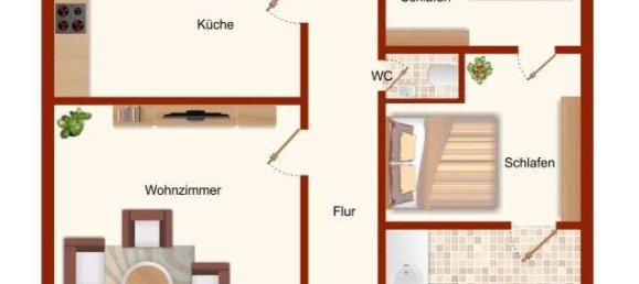 2 bedrooms Apartment in Wesel, Germany No. 205323 11