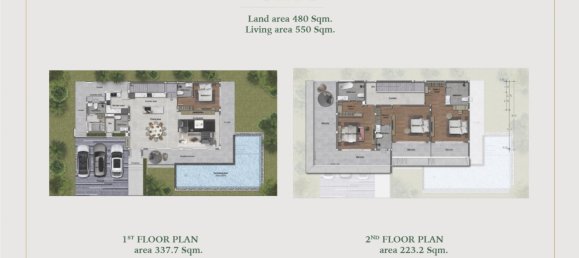 3 bedrooms Villa in Bang Sare, Thailand No. 20174 17