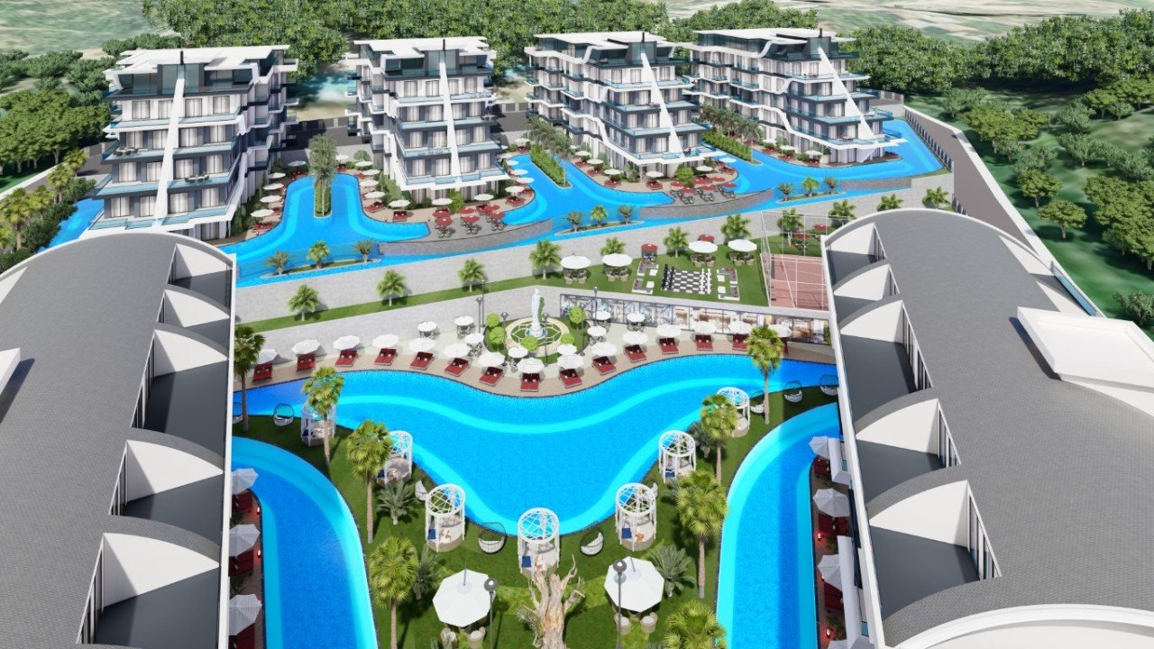 Apartment 1+1 in Alanya, Turkey No. 4415