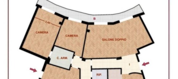 3 bedrooms Apartment in Naples, Italy No. 258203 24