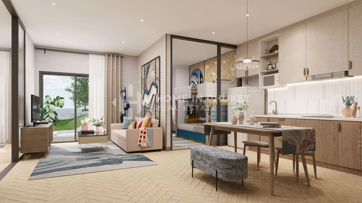 1 dormitorio condominium en venta en Rawai, Phuket, Southern Thailand, Thailand № 61177
