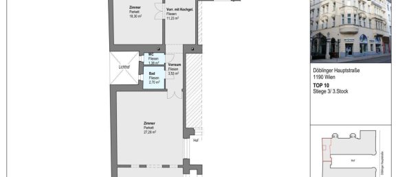 3-salle Appartement à Dobling, Austria No. 68584 9