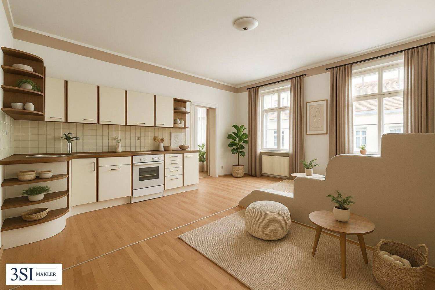 Apartamento de 2 habitaciónes en Meidling, Austria No. 194691