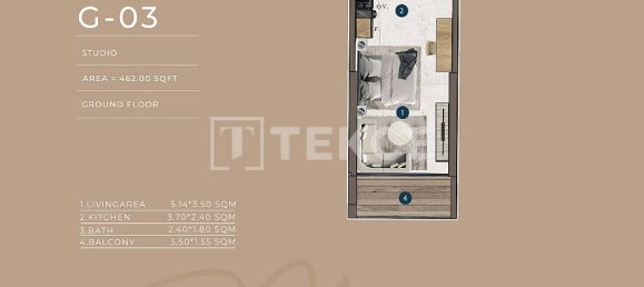 2 dormitorios apartamento en venta en Jumeirah Village Circle, Dubai, UAE № 123910 15