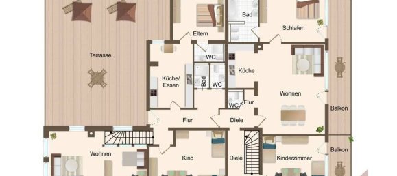 7 chambres Appartement à Rhein-Sieg, Germany No. 286472 32