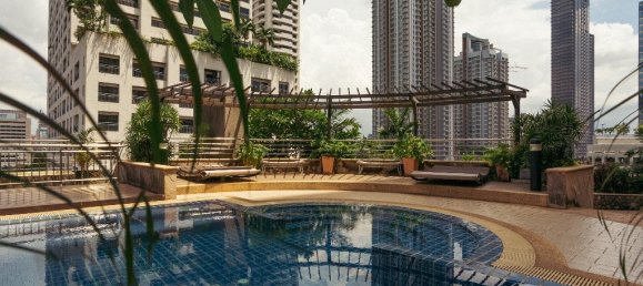 Кондоминиум  с 1 спальней в Бангкок, Таиланд № 7335 11