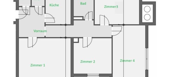 4 rooms Apartment in Leoben, Austria No. 234322 14