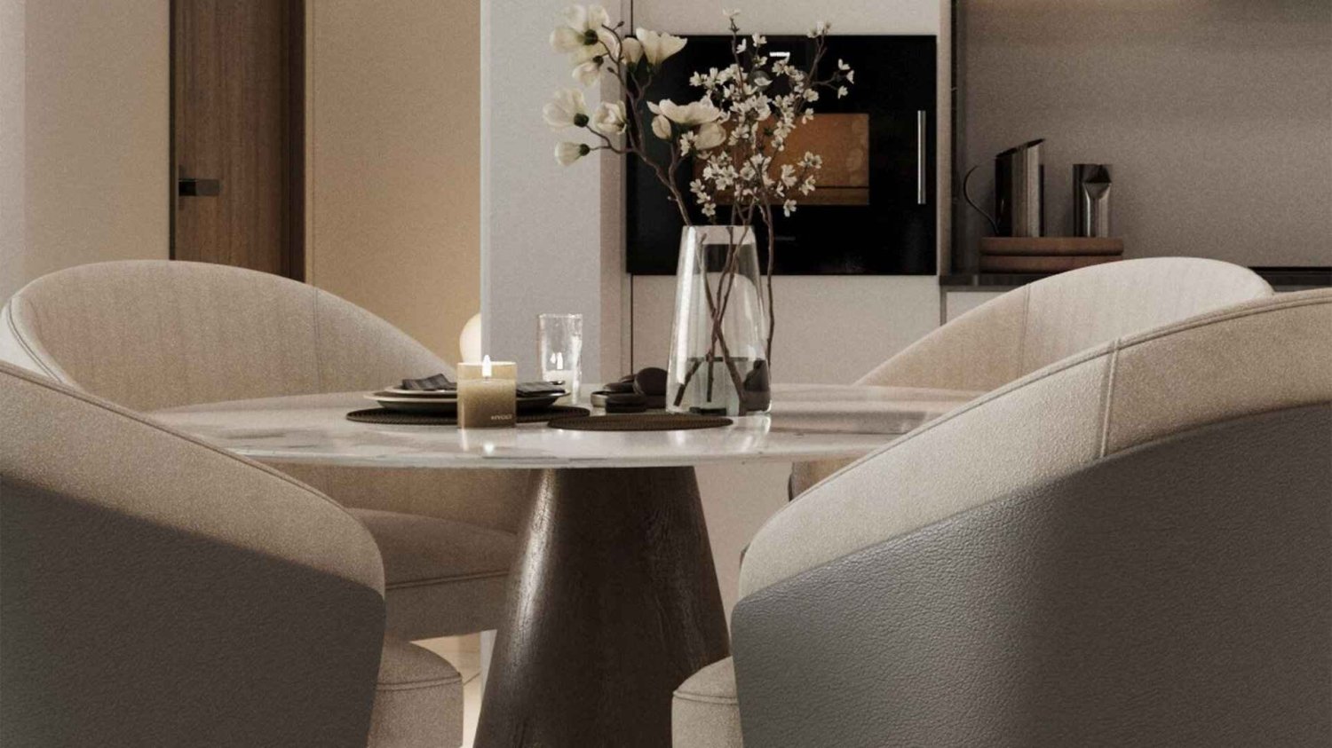 Квартира 45.76м² в Sky Hills Residences 3, Джумейра Вилладж Серкл, ОАЭ № 63706