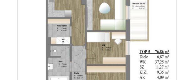 3 rooms Apartment in Golling an der Salzach, Austria No. 180994 10