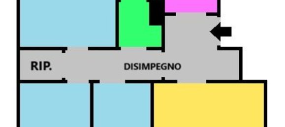 4غرفة شقة في Locate di Triulzi, Italy رقم 191027 32