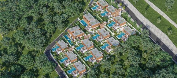 Villa 6+1 em Alanya, Turkey N.º 25046 2