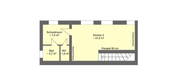 Дуплекс с 3 комнатами в Хитцинг, Австрия № 216879 14