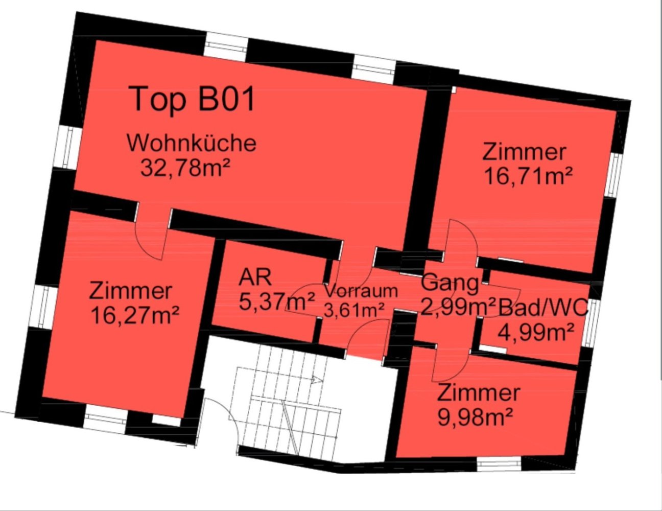 Apartamento de 4 habitaciónes en Wattens, Austria No. 63135