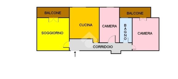 2 غرف نوم شقة في Rome, Italy رقم 316259 7