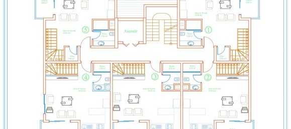 2غرفة شقة في Avsallar, Turkey رقم 29943 11