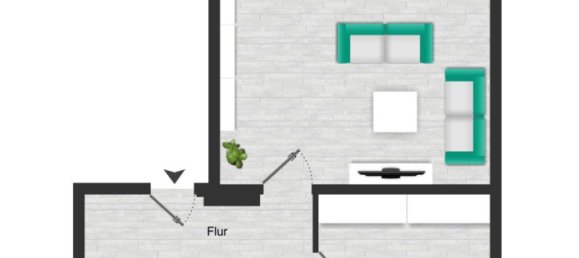 Apartamento de 1 dormitorio en Mariendorf, Germany No. 294369 13