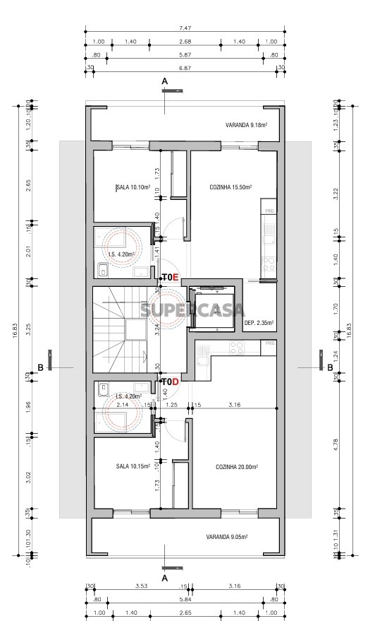 1 bedroom Apartment in Monte Gordo, Portugal No. 263057