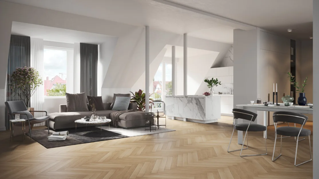 Пентхаус с 4 комнатами в Фриденау, Германия № 45019