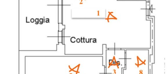 3 rooms Apartment in Busto Arsizio, Italy No. 1641 31