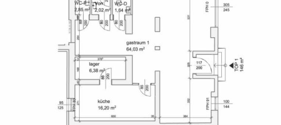 Propiedad comercial en Oberndorf bei Salzburg, Austria 146 m² No. 129326 2