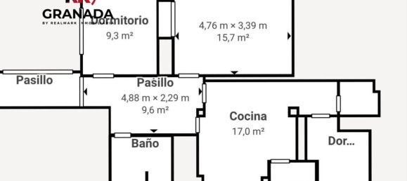 Apartamento T2 em Granada, Spain N.º 90254 31