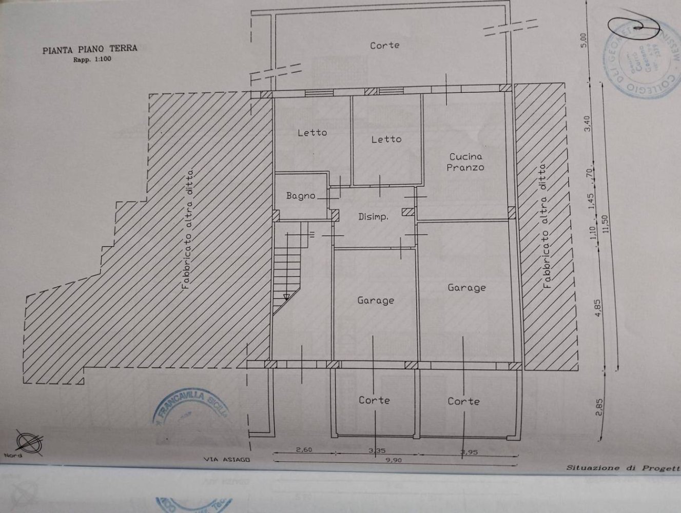 2 bedrooms Apartment in Francavilla di Sicilia, Italy No. 367718