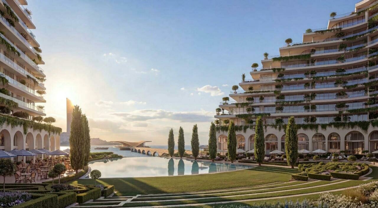 Apartamento T2 em Ras Al Khaimah, UAE N.º 123618