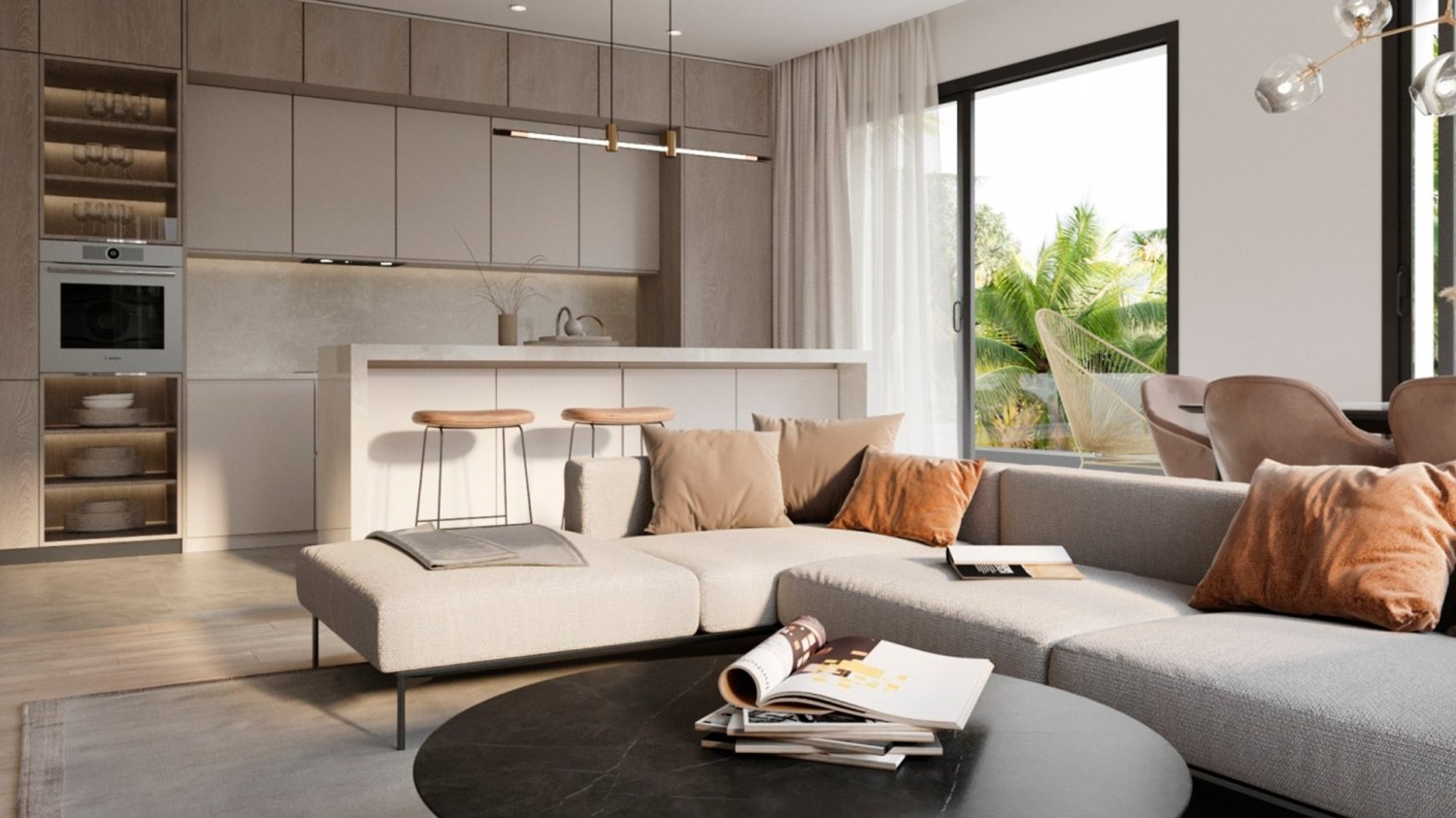 Пентхаус с 3 спальнями в Laguna Residence, Малага, Испания № 15738