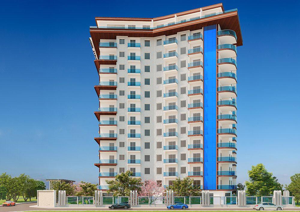 Apartamento de 2 habitaciónes en Mahmutlar, Turkey No. 9729