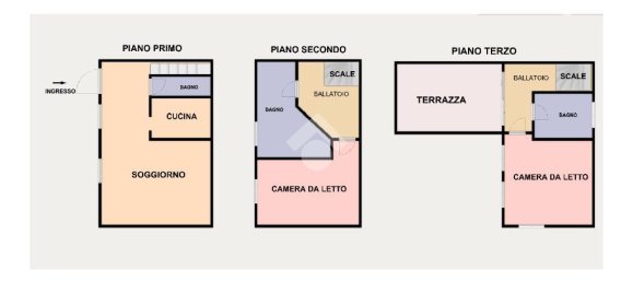 3-salle Appartement à L'Aquila, Italy No. 9121 18