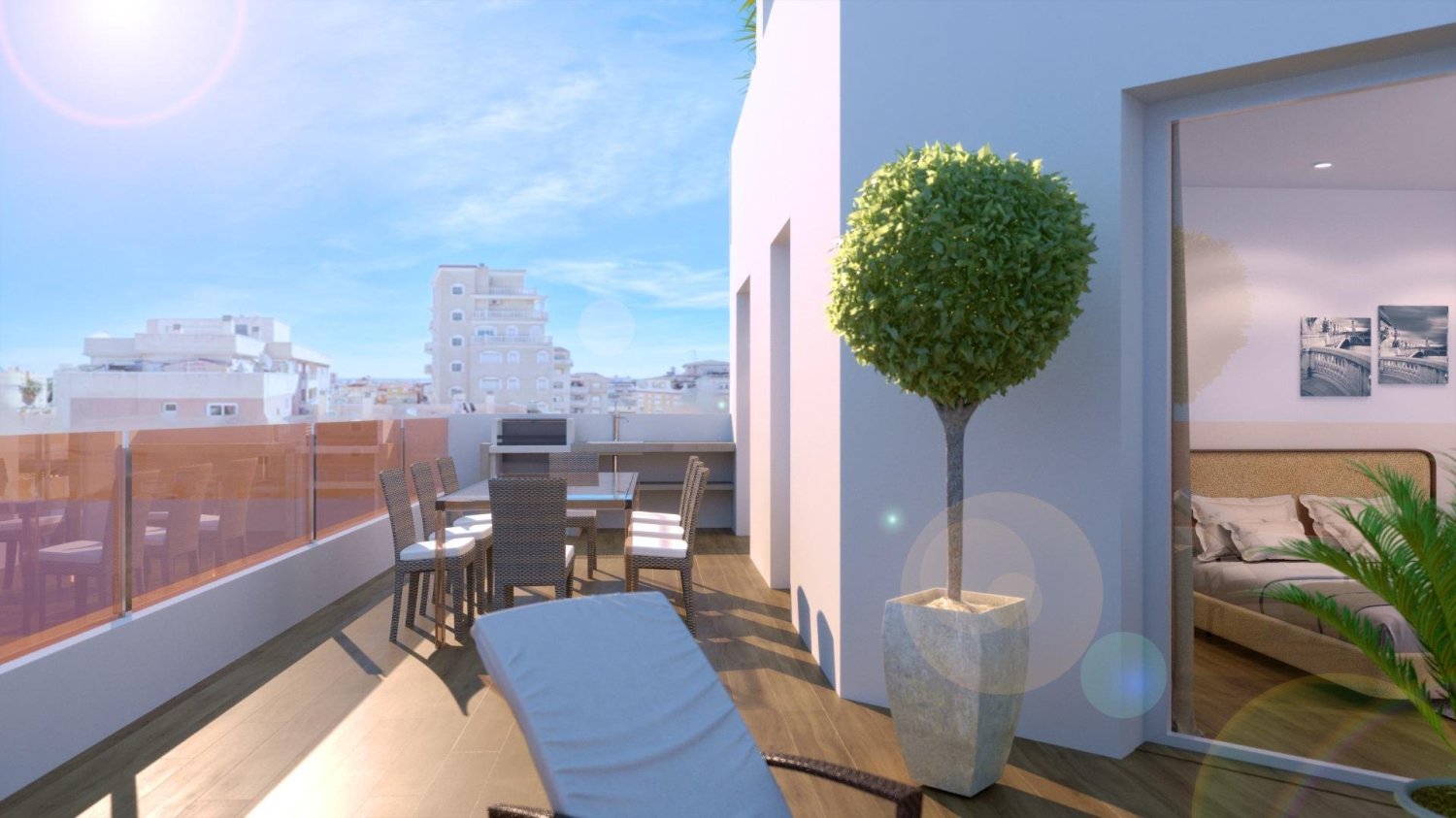 Penthouse T1 em Alicante, Spain N.º 365444