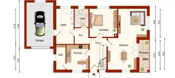 4 Schlafzimmer Stadthaus in Nordfriesland, Germany, Nr. 296436 19