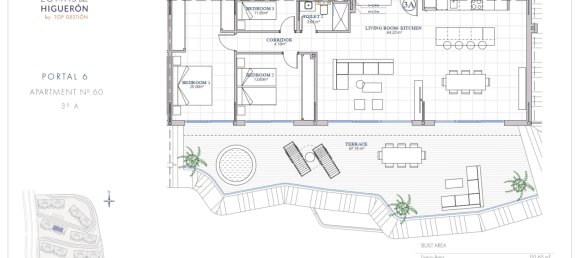 Пентхаус с 3 спальнями в Бенальмадена, Испания № 3036 19