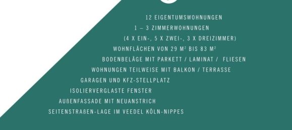 2-Zimmer Wohnung in Cologne, Germany, Nr. 206456 4