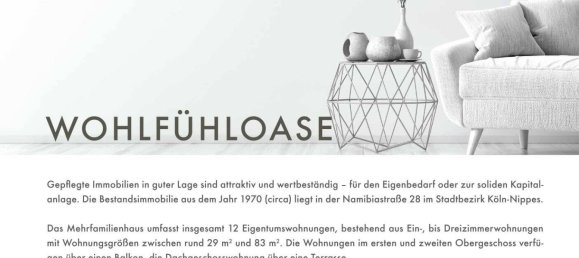 2-Zimmer Wohnung in Cologne, Germany, Nr. 206456 2