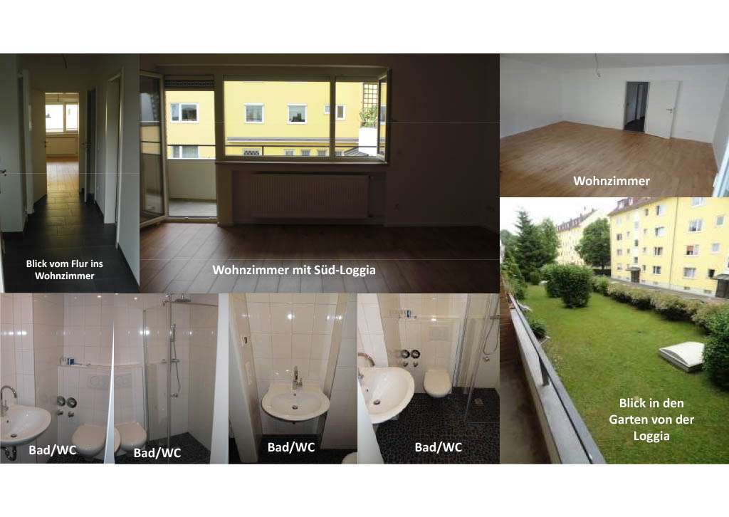 Квартира с 1 спальней в Мюнхен, Германия № 130759