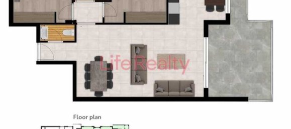 Apartamento T2 em Germasogeia, Cyprus N.º 81471 3