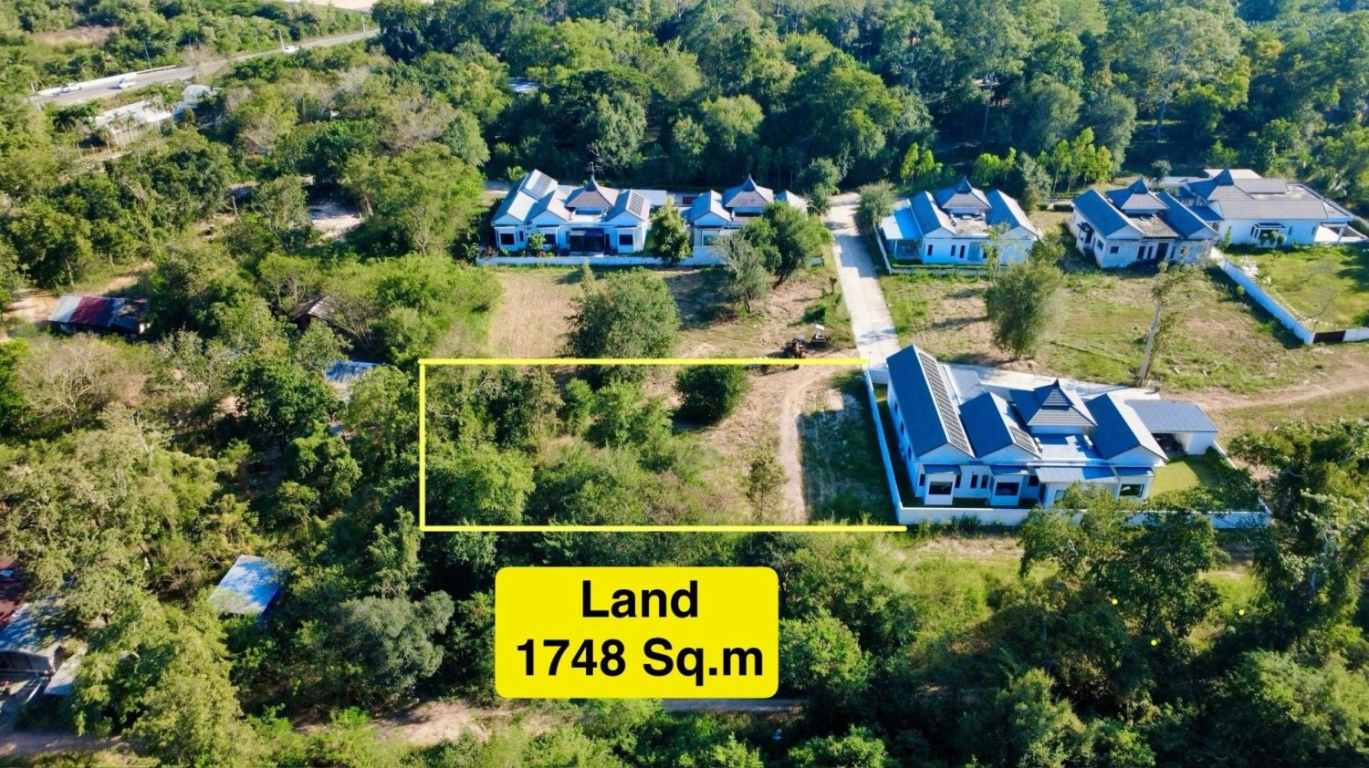 Terrain à Hua Hin, Thailand 1748m² No. 74283